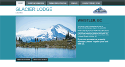 Desktop Screenshot of glacierlodgedirect.com